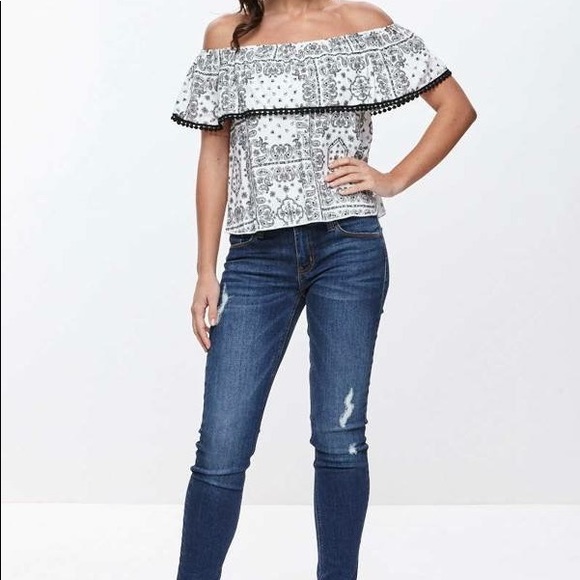 Off Shoulder Top - Picture 1 of 1